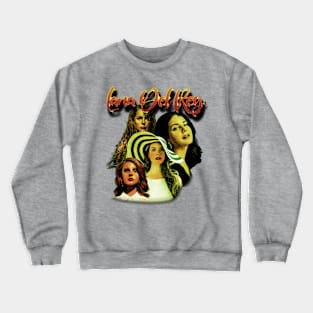 Lana Del Rey - Engraving Style Crewneck Sweatshirt